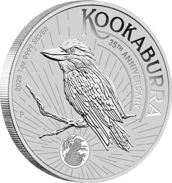 Australien Kookaburra 1 Unze Silber 20025