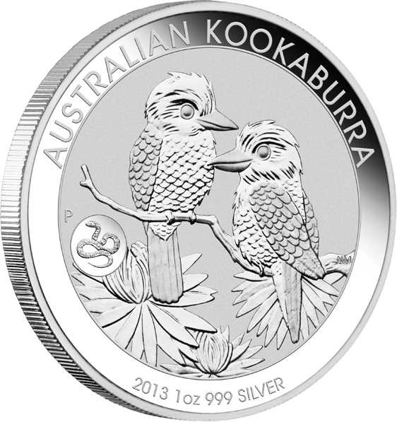 Kookaburra 1 Unze Silber Privy Mark 2013