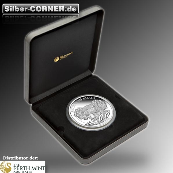 Koala 1 KG Silber 2014 Proof + Box + COA*