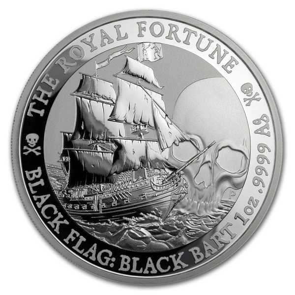 Black Flag The Royal Fortune 1 Unze Silbermünze 2020