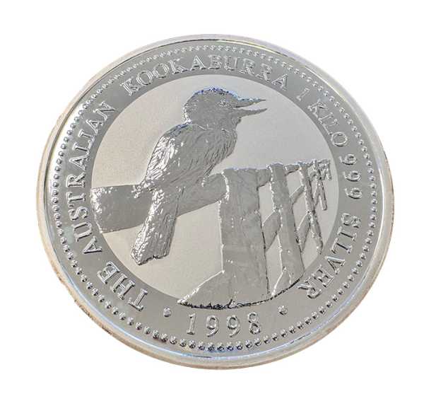 Kookaburra 1 KG Silber 1998 