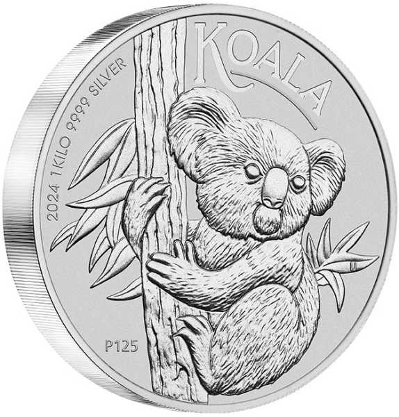 Australien Koala 1 KG Silber 2024 kaufen und verkaufen