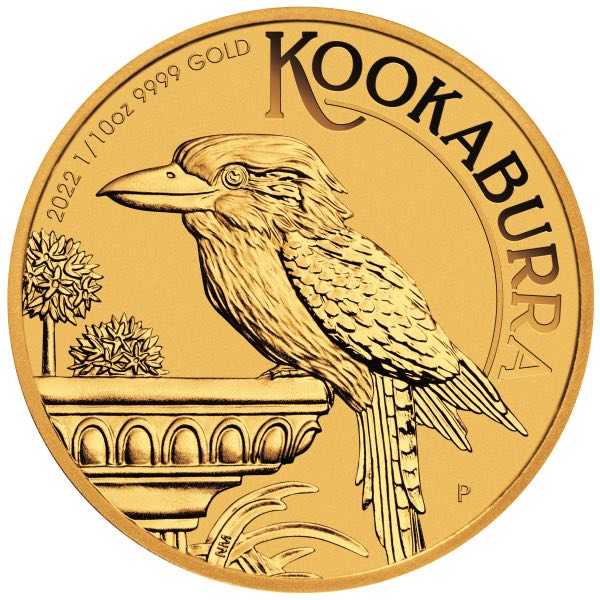 Australien Kookaburra 1/10 Unze Gold 2022 Hier kaufen