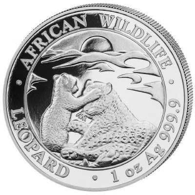 Somalia Leopard 1 Oz Silber 2019*