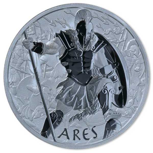 Gods of Olympus 1 Unze Silber Ares 2023 kaufen und verkaufen