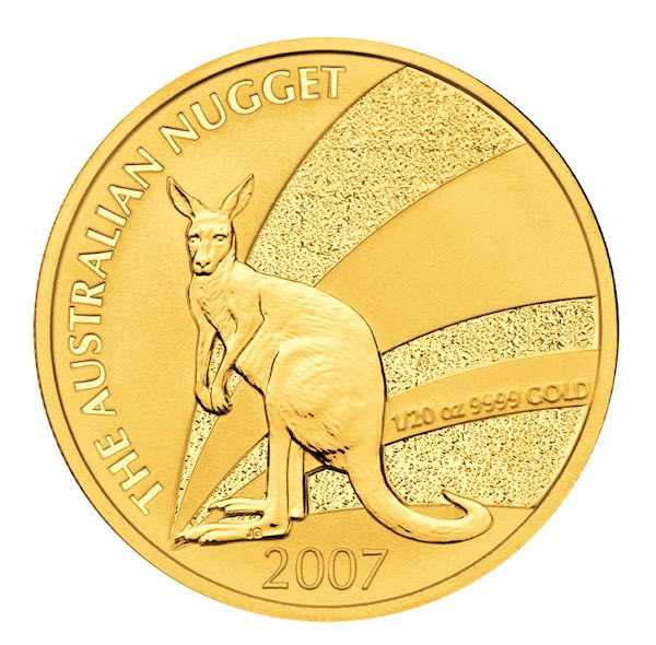 Australien Känguru 1/20 Unze Gold 2007 kaufen und verkaufen