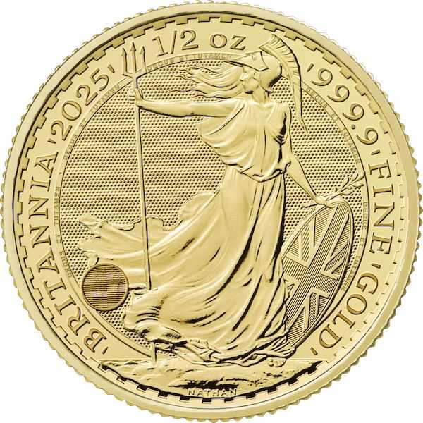 Britannia 1/2 Unze Goldmünze 2025