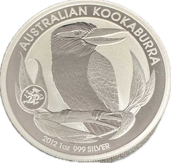 Australien Kookaburra 1 Unze Silbermünze 2012 Privy Mark