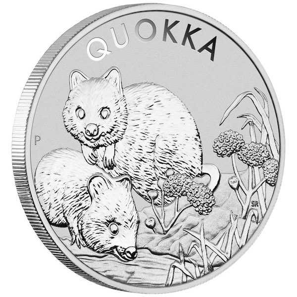 Quokka 1 Unze Silbermünze 2022 